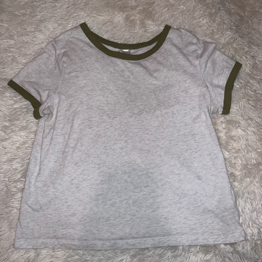 Crew neck tee